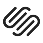 logotipo de squarespace cuadrado